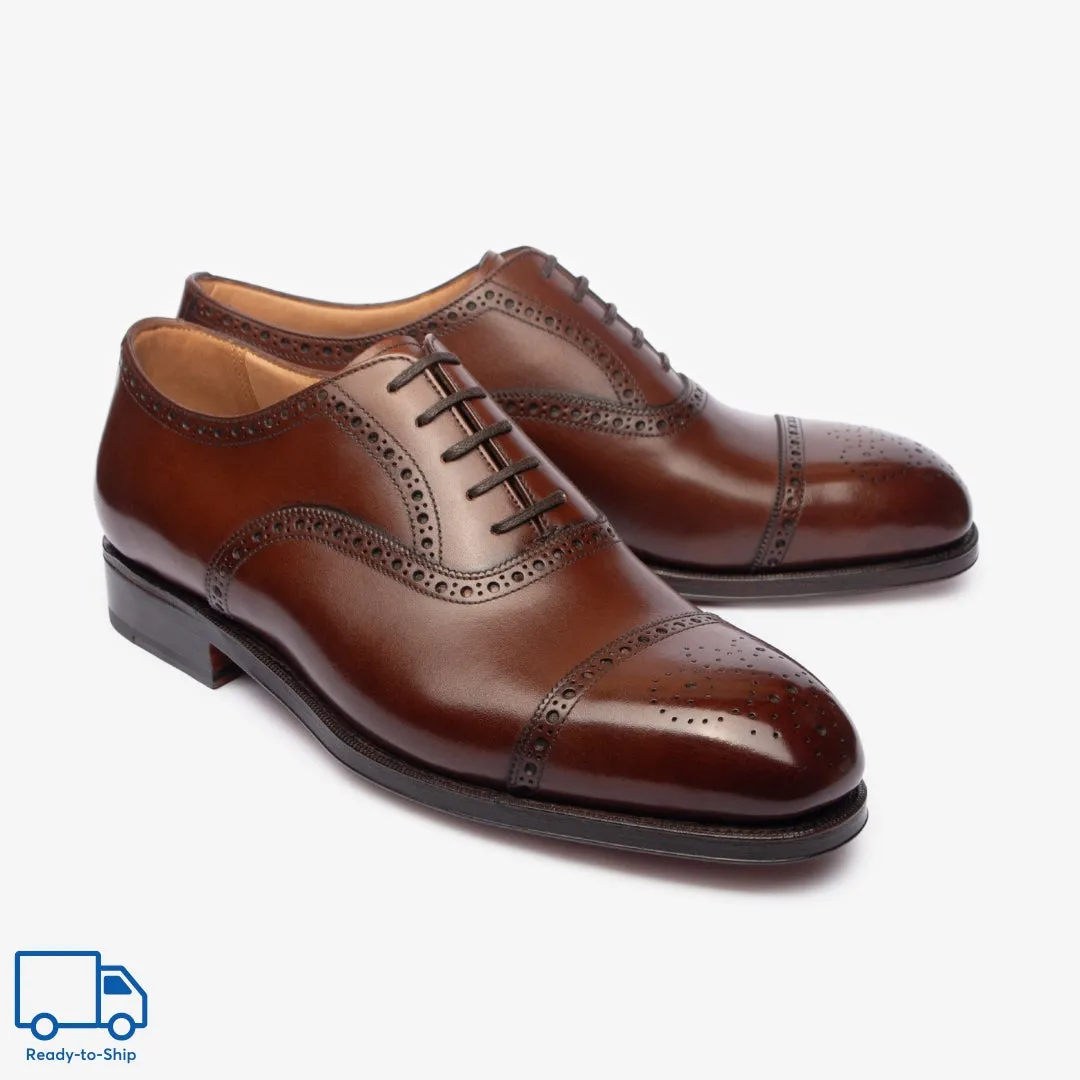 Semi Brogue Oxford - Brown - Char Last - RTW