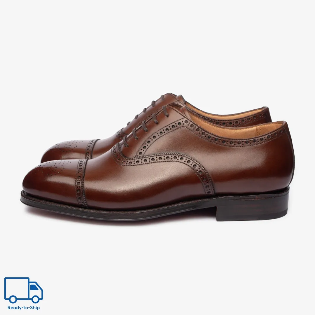 Semi Brogue Oxford - Brown - Char Last - RTW