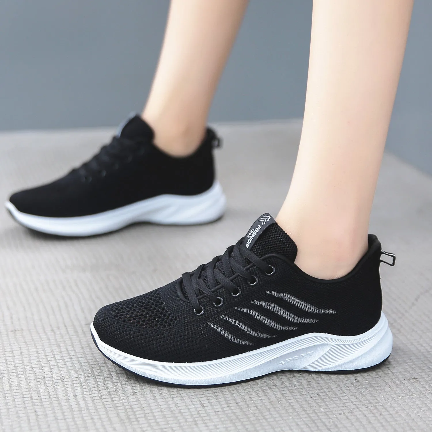 SH333 - Casual Black Fashion Shoes