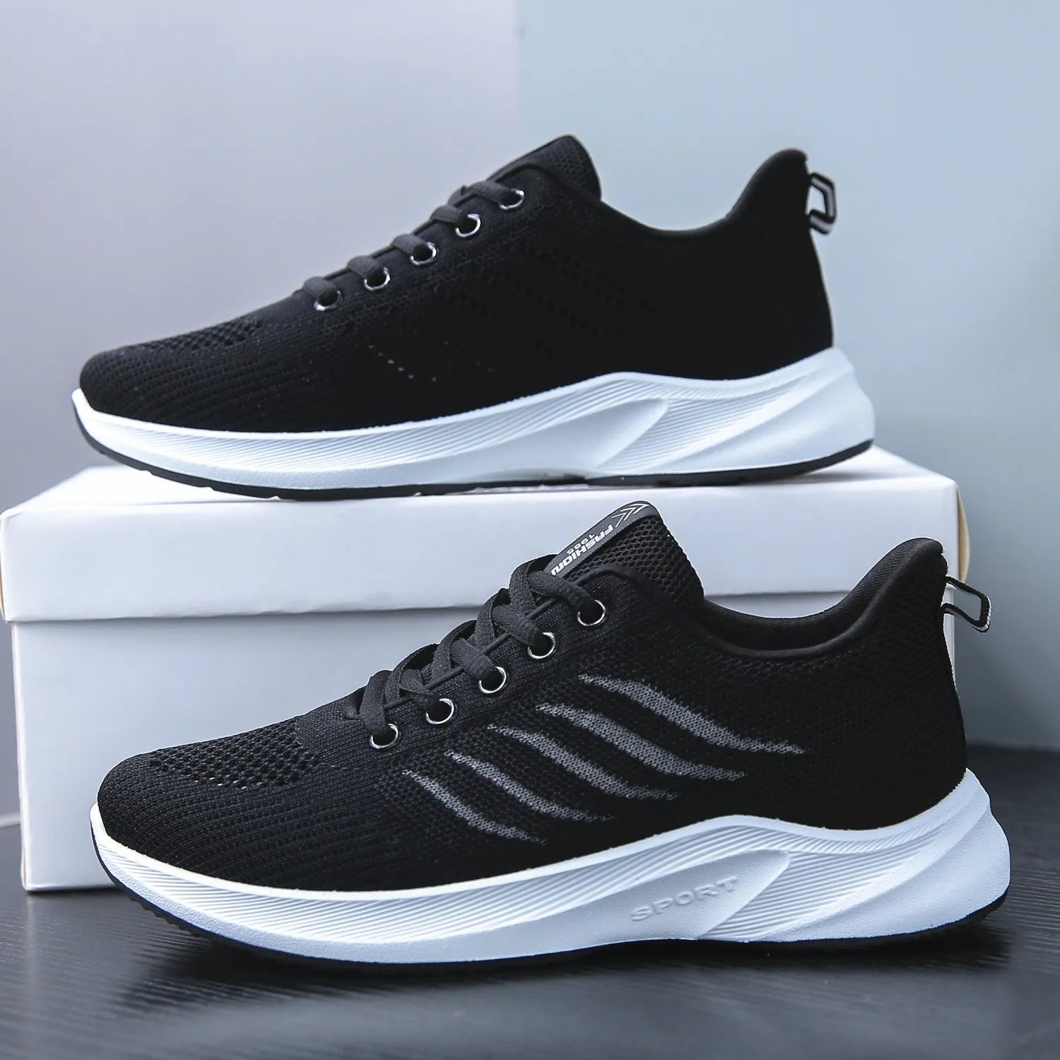 SH333 - Casual Black Fashion Shoes