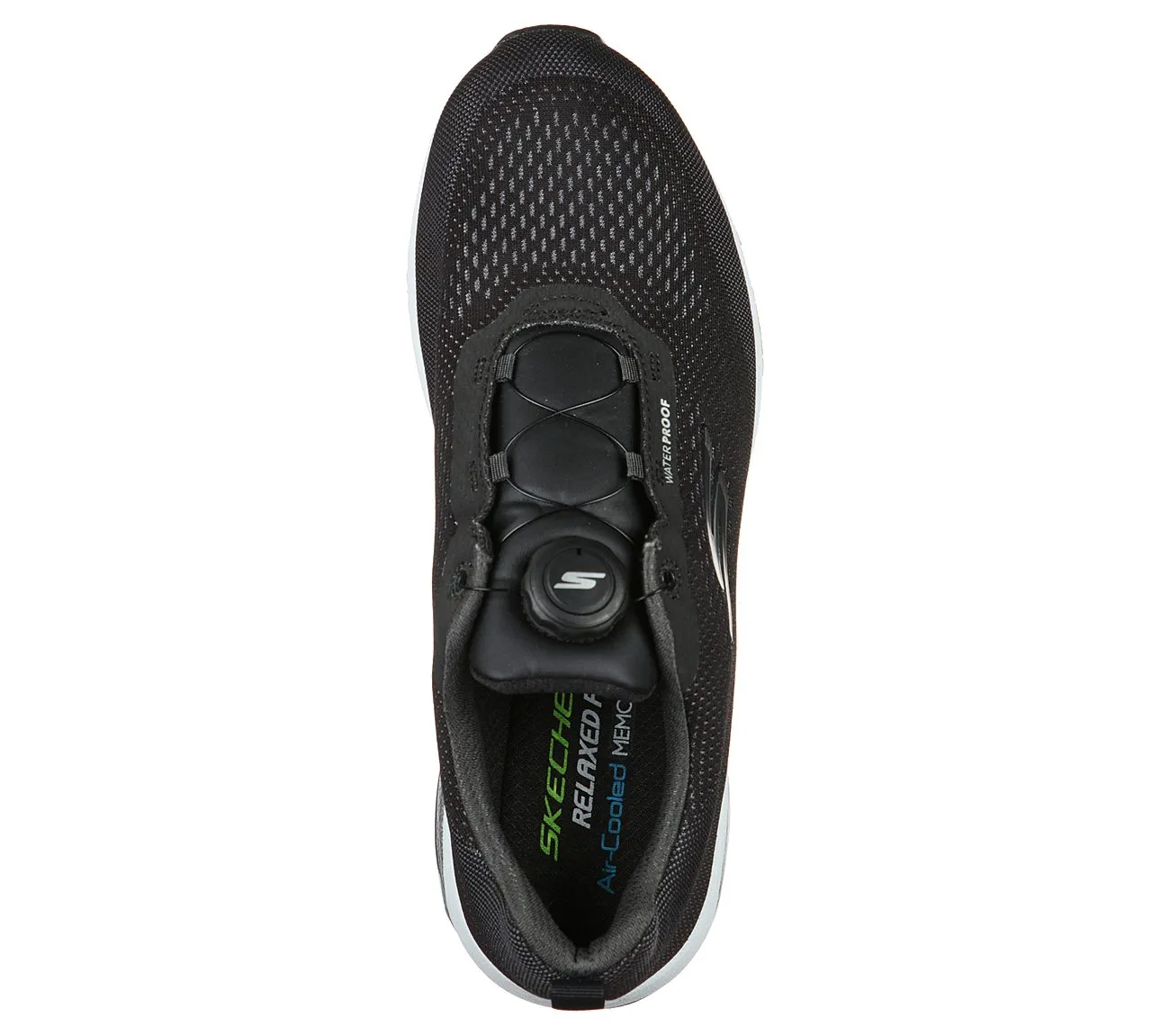 Skechers Skech-Air Twist Spikeless Shoes - Black