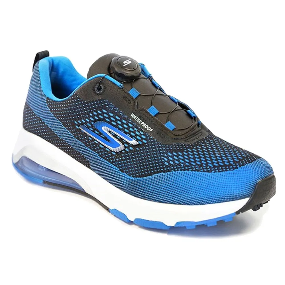 Skechers Skech-Air Twist Spikeless Shoes - Black/Blue