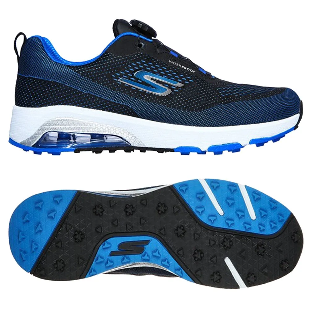 Skechers Skech-Air Twist Spikeless Shoes - Black/Blue