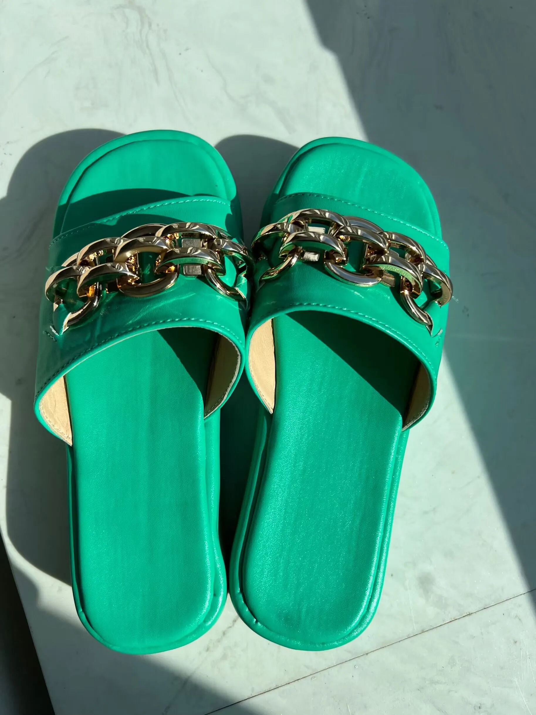 Summer Beach Muffin Slippers