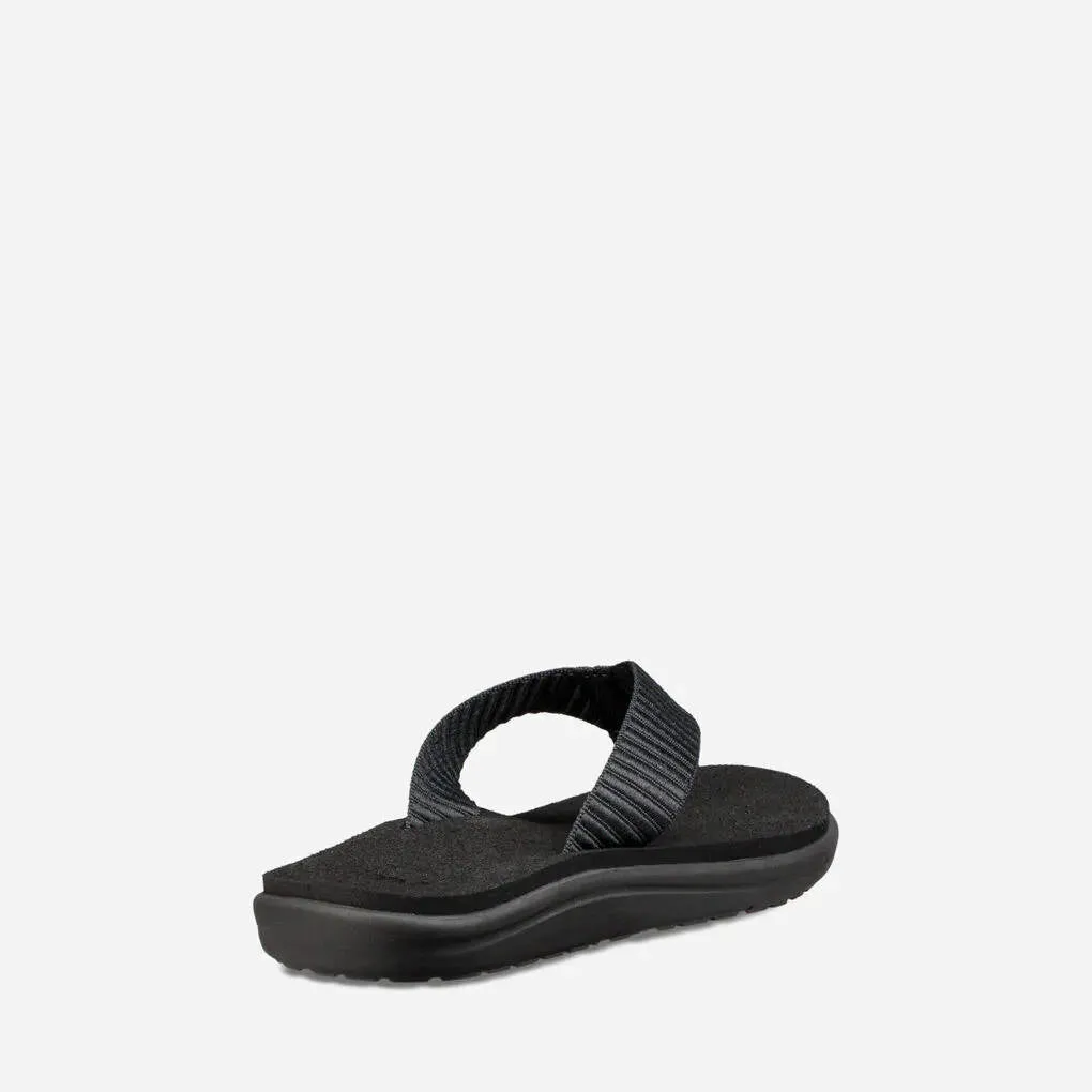 Teva Womens Voya Flip Bar Street Black