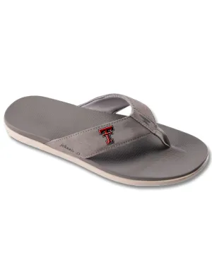 *Texas Tech Johnnie-O "Dockside" Double T Flip Flops