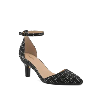 The D'Orsay - Coal Tweed 3 Stiletto