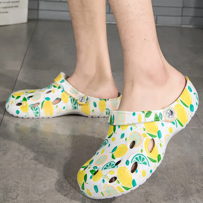 The Unisex Sizing Sakura Colorful Crocs Shoes Women and Men