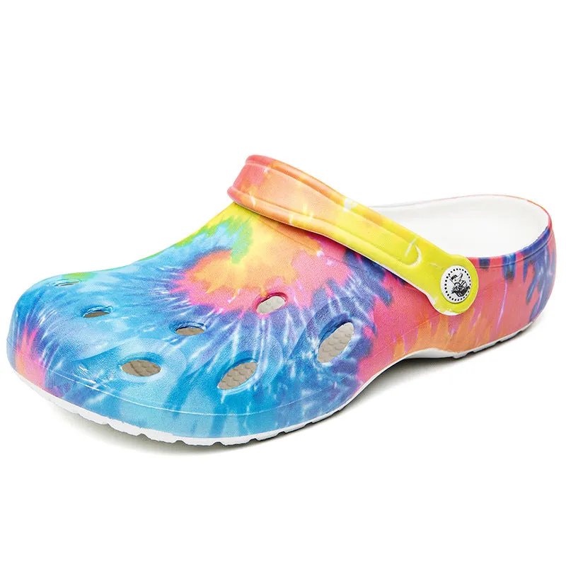 The Unisex Sizing Sakura Colorful Crocs Shoes Women and Men