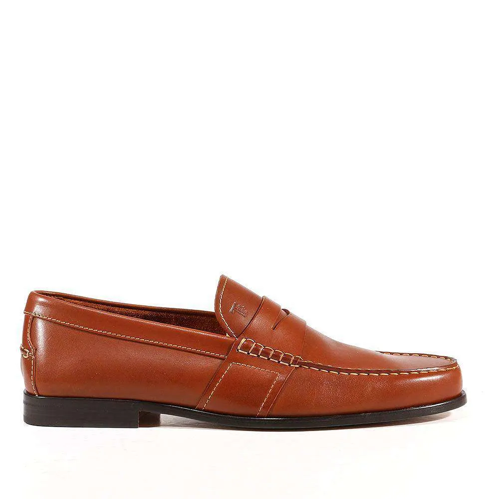 Tods Men's Designer Shoes Italian DesignerShoes Moassiomo Wilson Rust (TDM11)