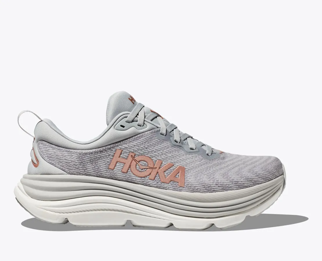 Women's Hoka Gaviota 5 (Harbor Mist/Rose Gold)