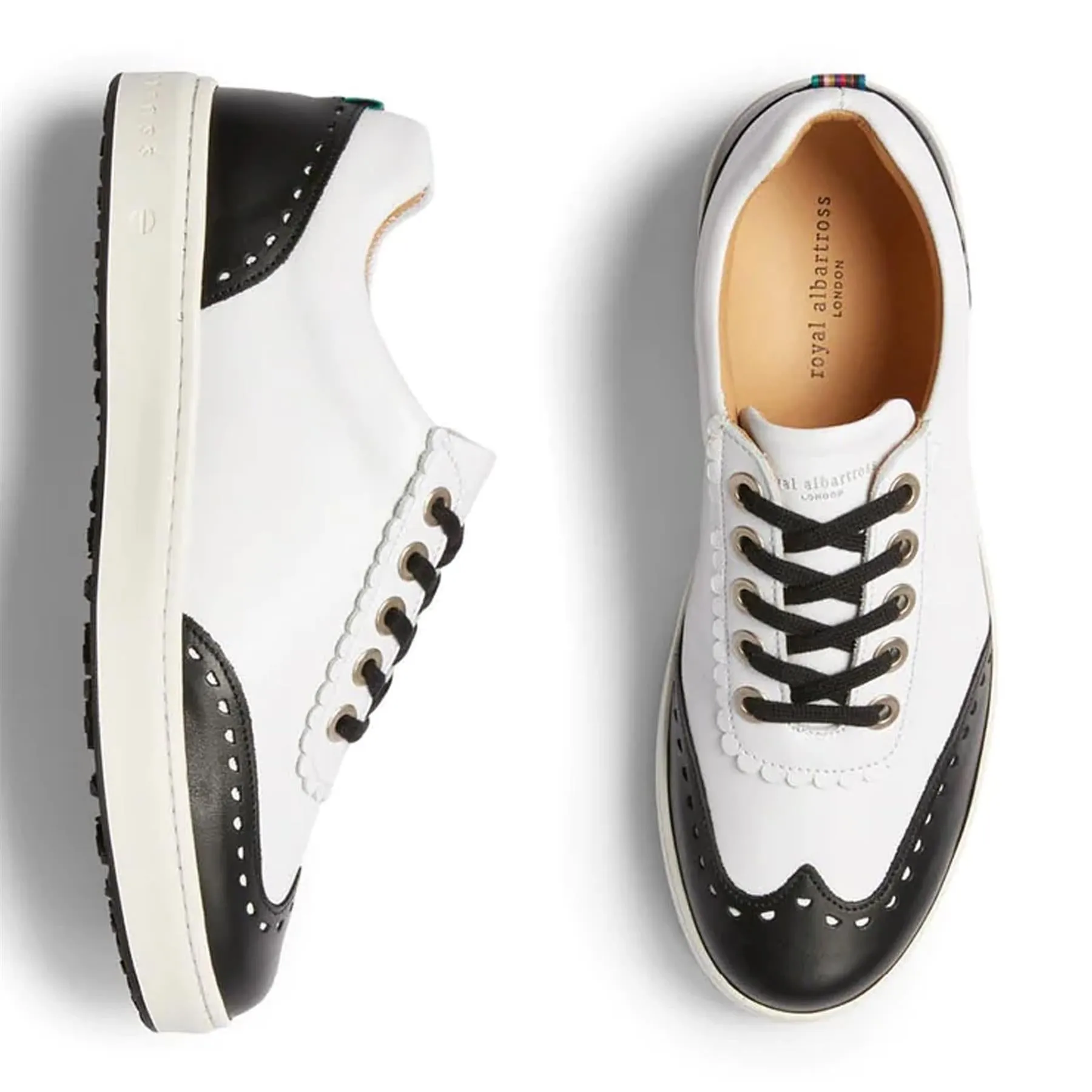 Womens Primrose Golf Shoe White/Black - AW24