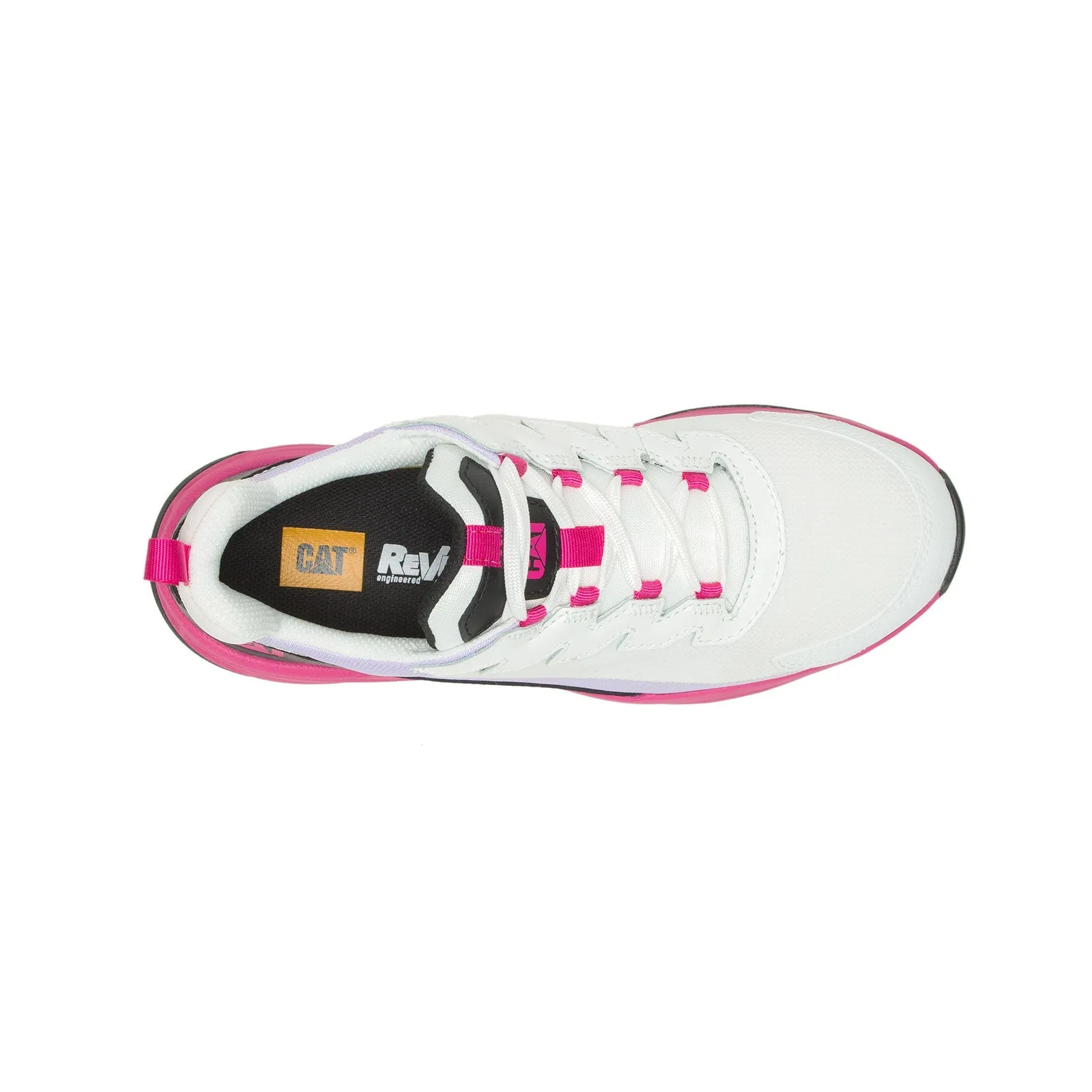 Women's Streamline Runner Composite-Toe Work Shoe Pink/White