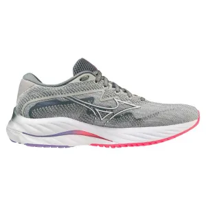 Women's Wave Rider 27 Running Shoe- Pearl Blue/White- Regular (B)