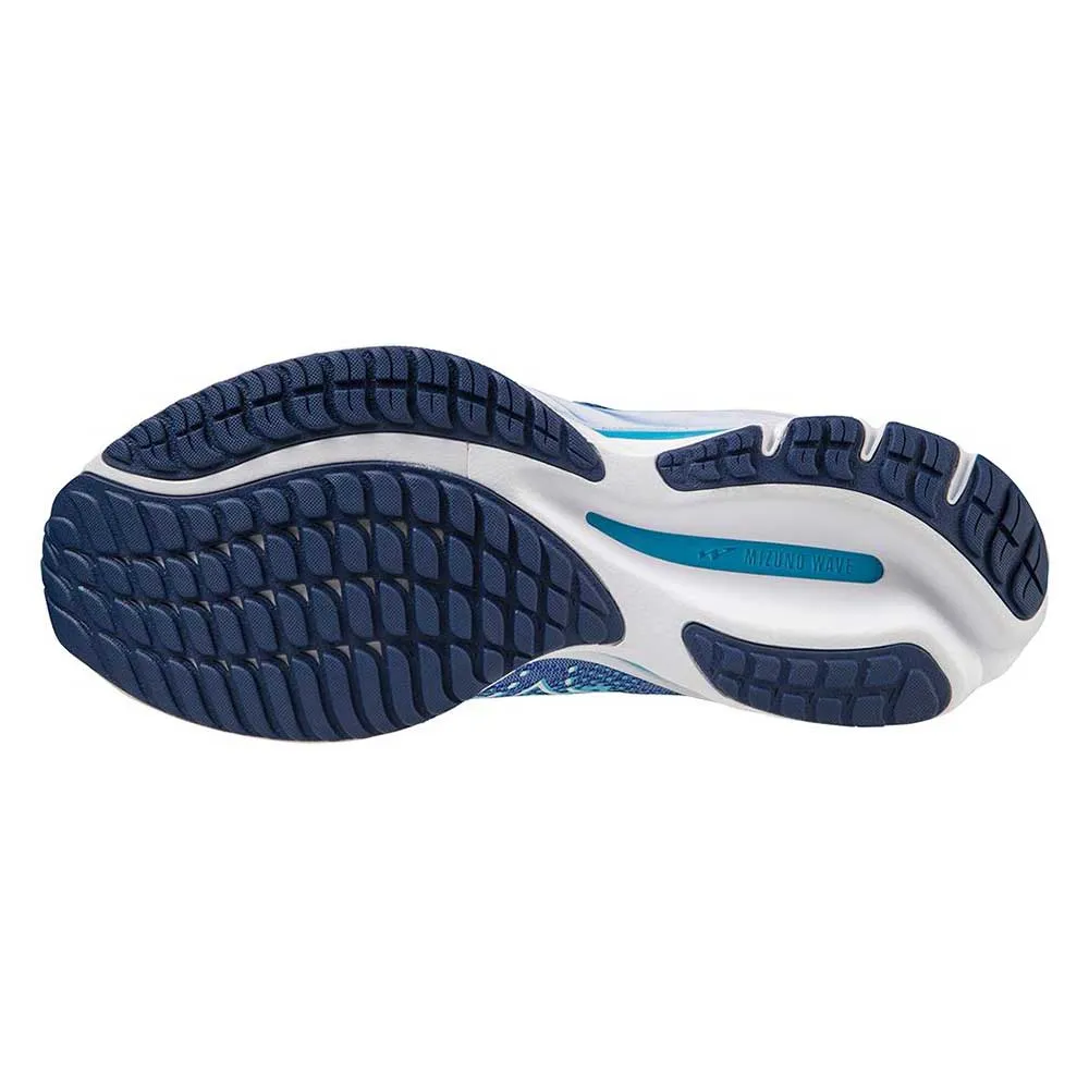 Women's Wave Rider 27 Running Shoe - Ultramarine/White- Regular (B)