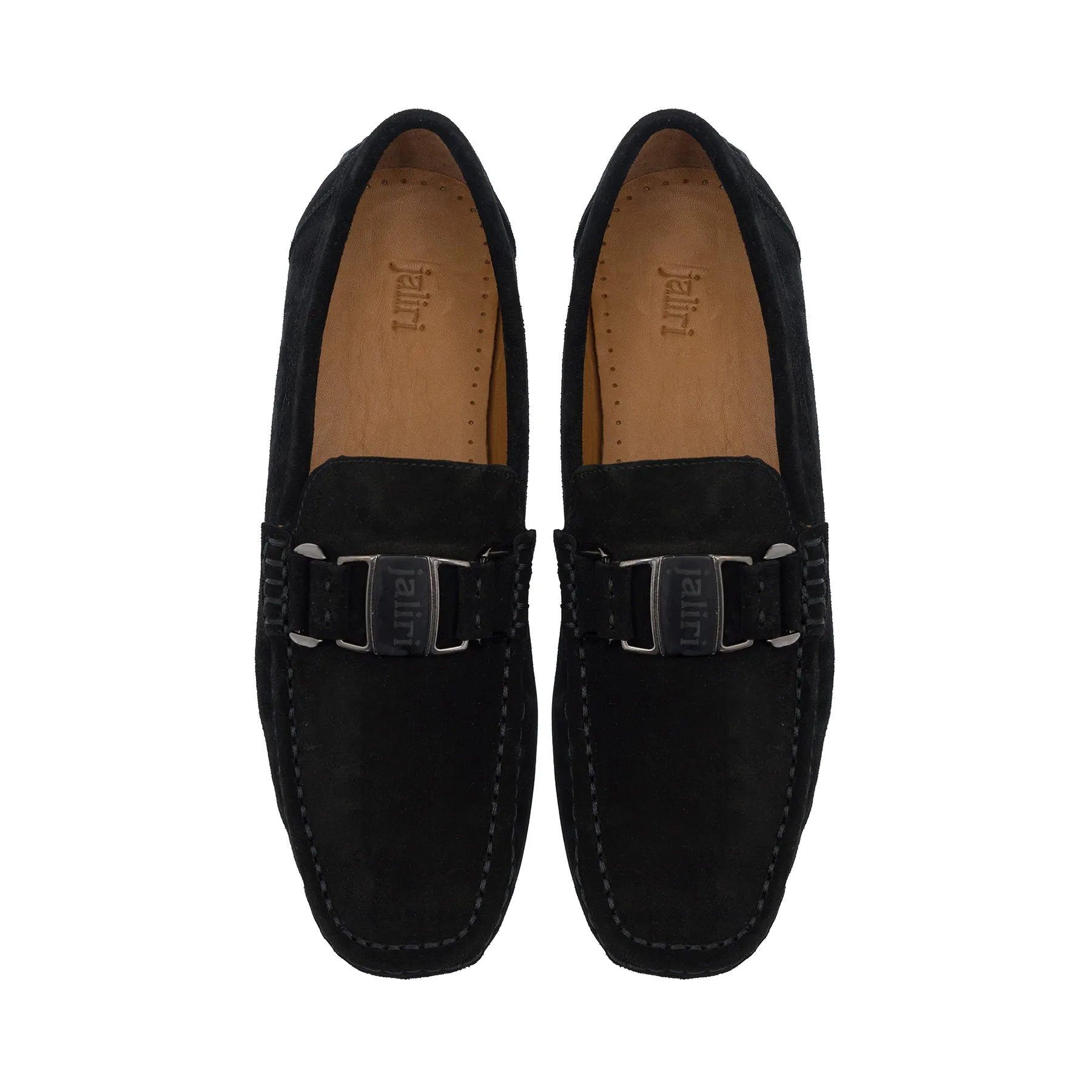 Zale Black Suede Loafer