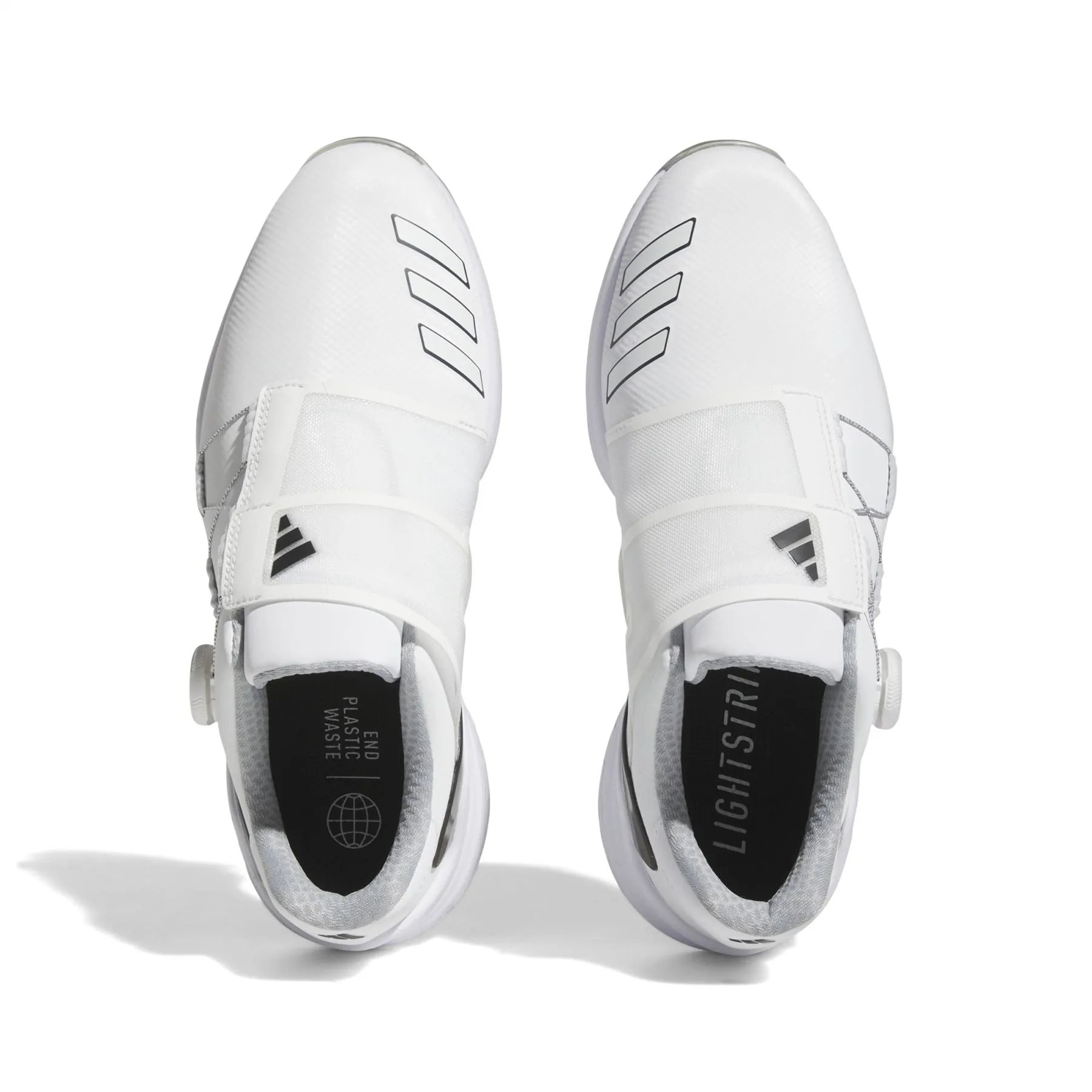 ZG23 BOA Golf Shoes White/Core Black/Silver Met. - AW23